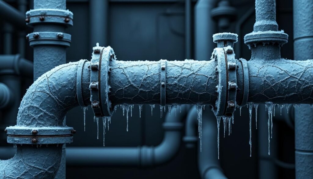 découvrez les risques d'explosion des tuyaux du circuit hydraulique causés par le gel lors d'une coupure de courant en hiver, et apprenez comment les prévenir efficacement.